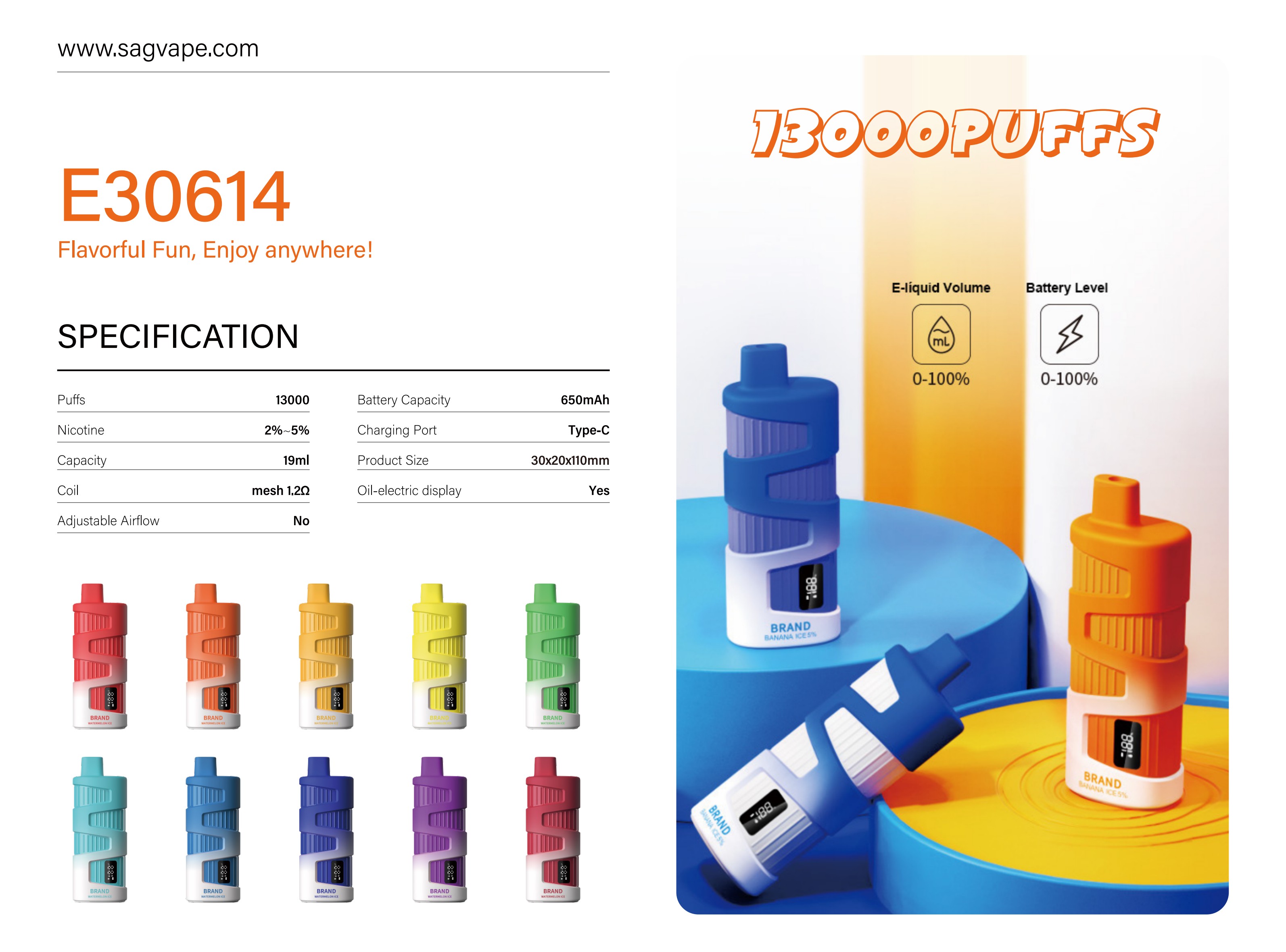SAG E30614 product photo