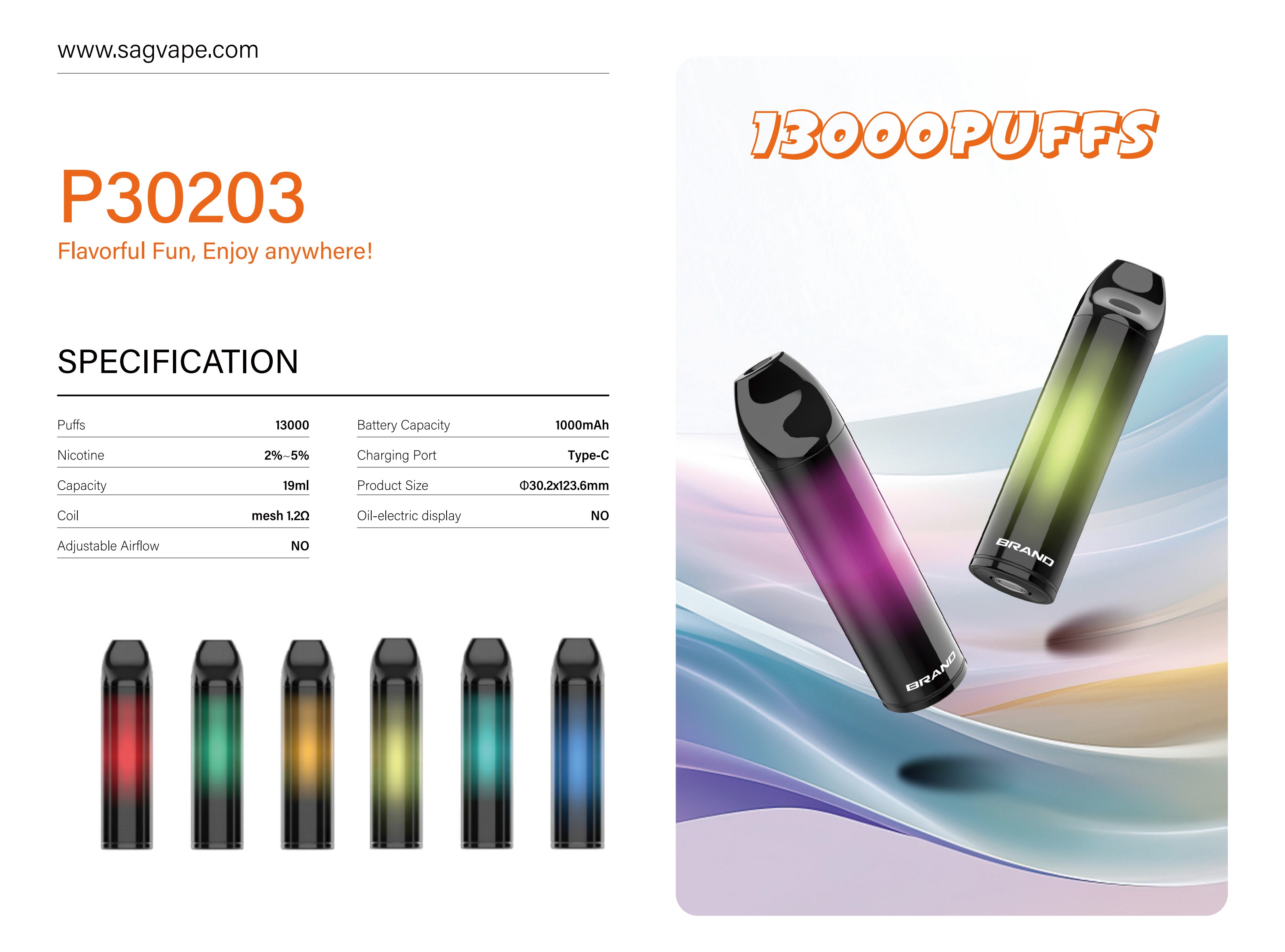 SAG P30203 product photo