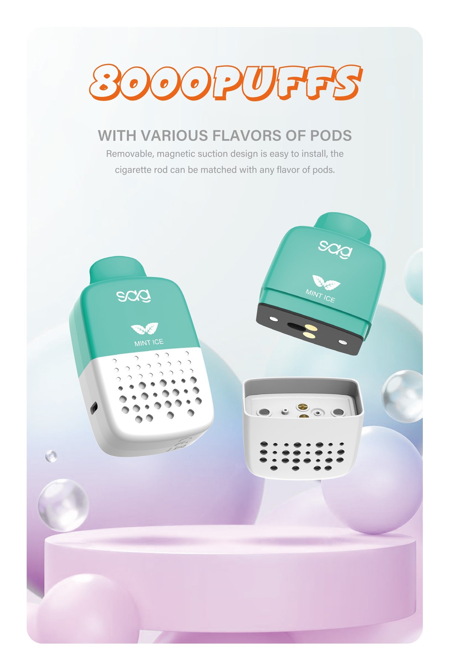 SAG P100027 Pod disposable vape
