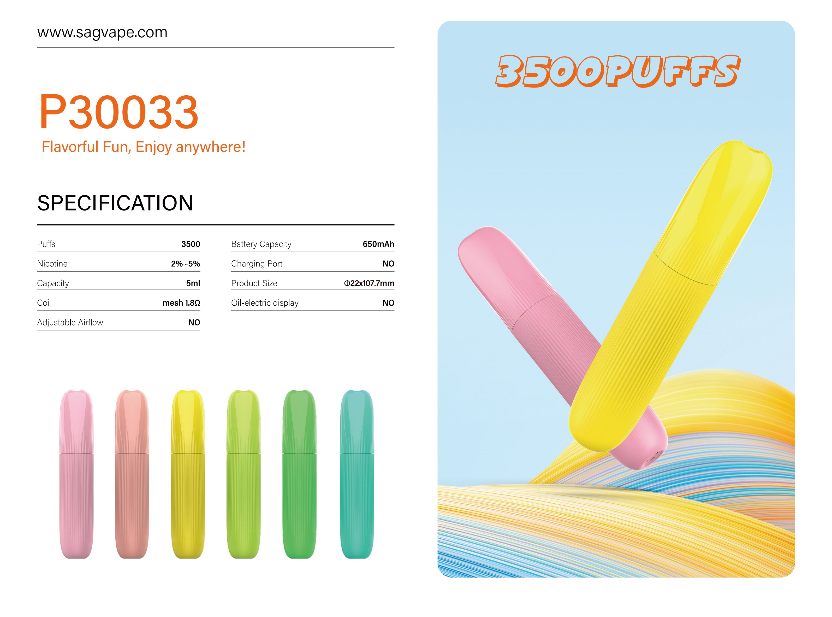 SAG P30033 Pastel product photo