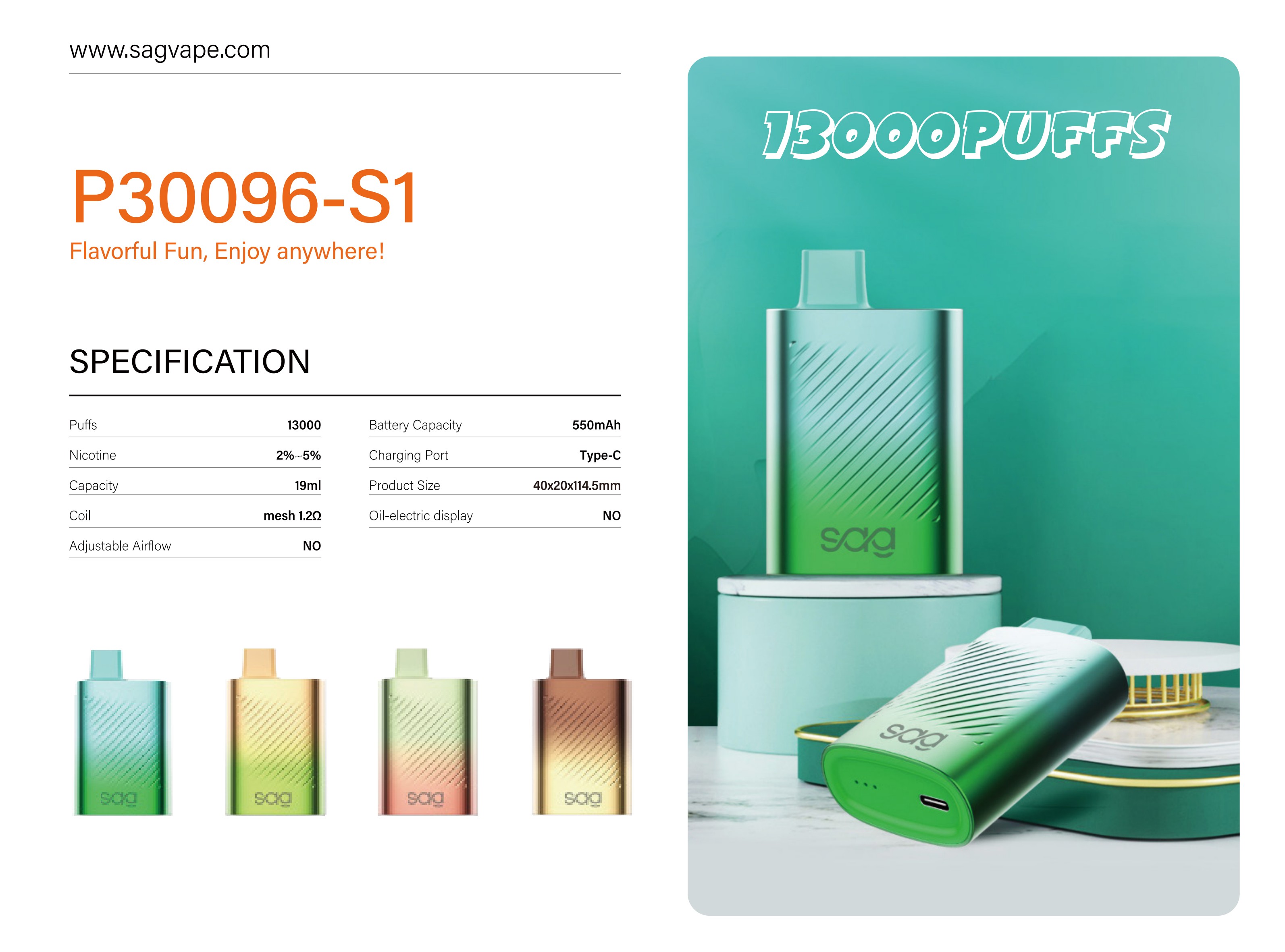 SAG P30096-S1 product photo
